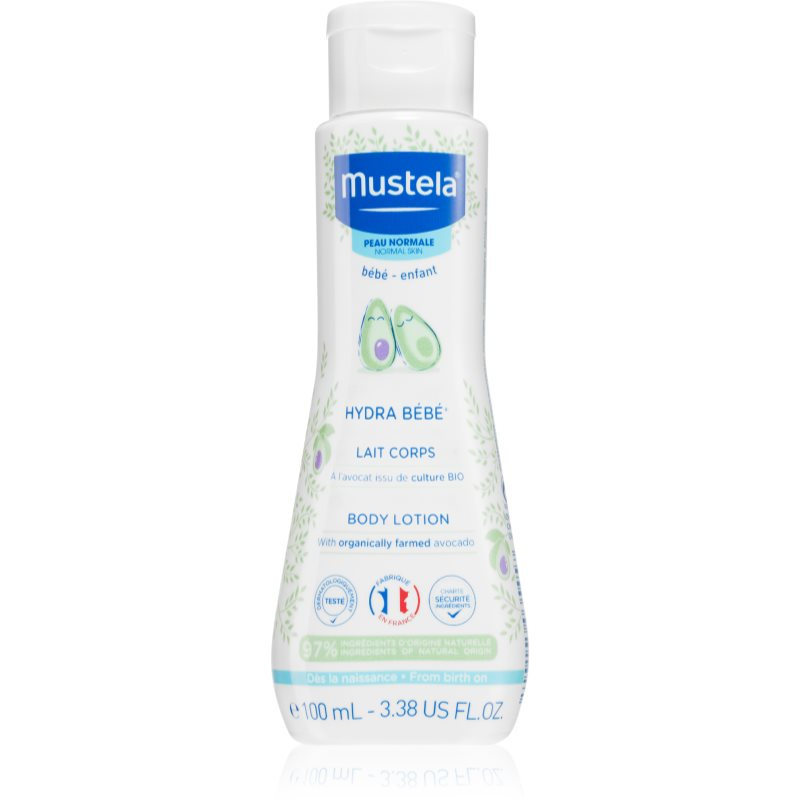 Mustela Bébé Hydra Bébé hydratační tělové mléko pro dětskou pokožku 100 ml