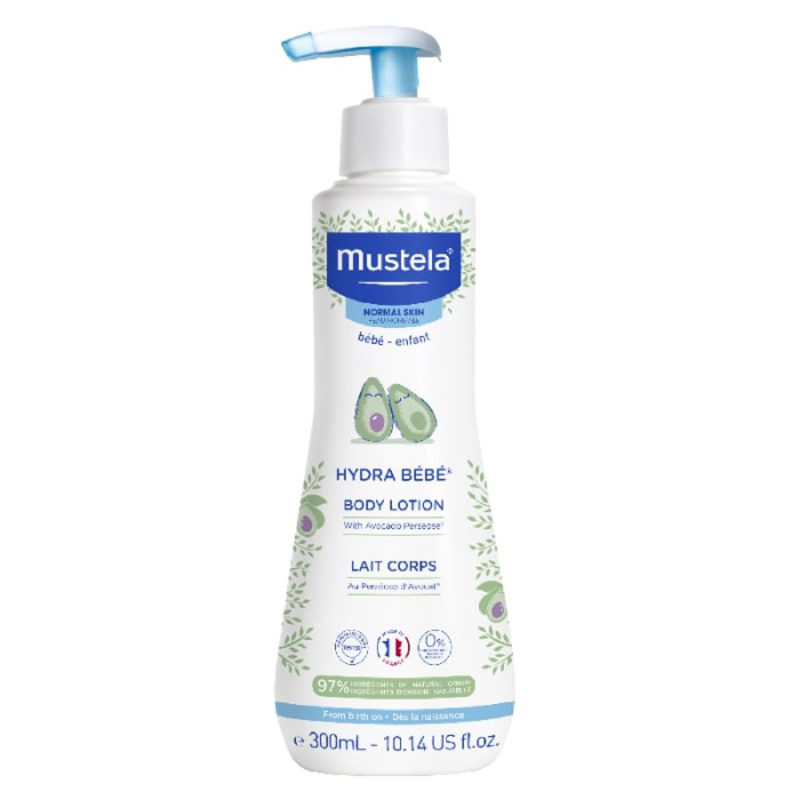 Mustela Bébé Hydra Bébé hydratační tělové mléko pro dětskou pokožku 300 ml