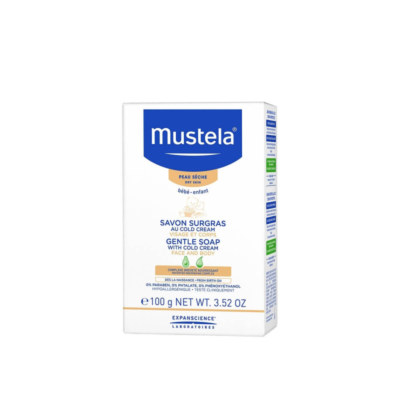 Mustela Bébé jemné mýdlo pro děti od narození 100 g
