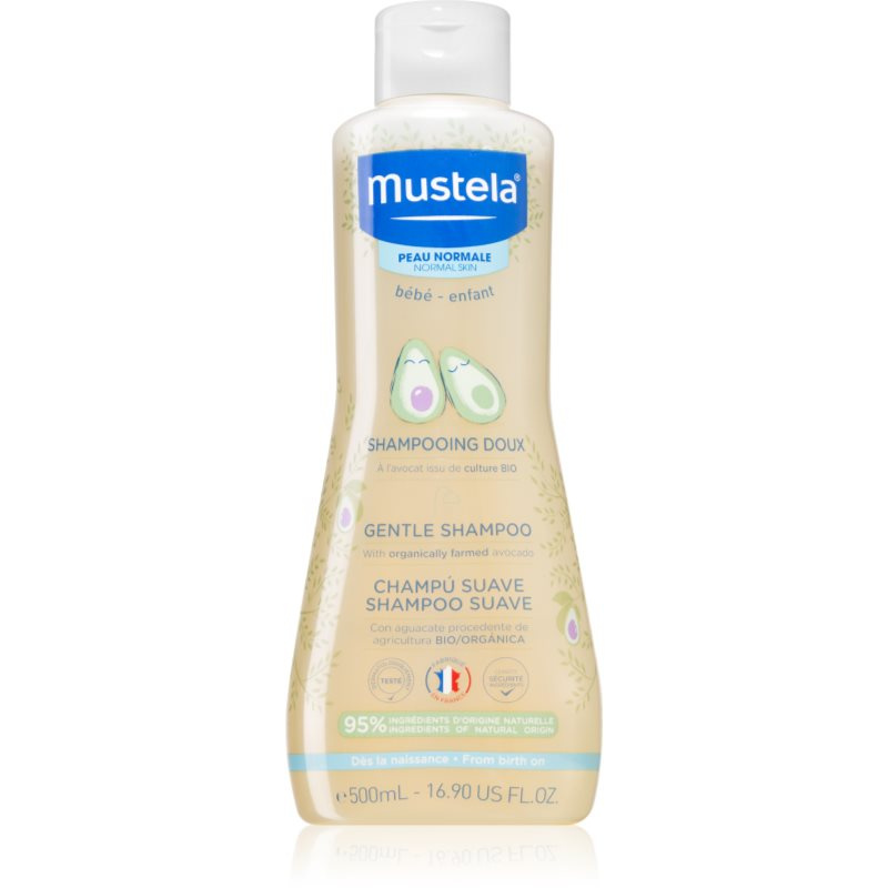 Mustela Bébé jemný šampon pro děti od narození 500 ml