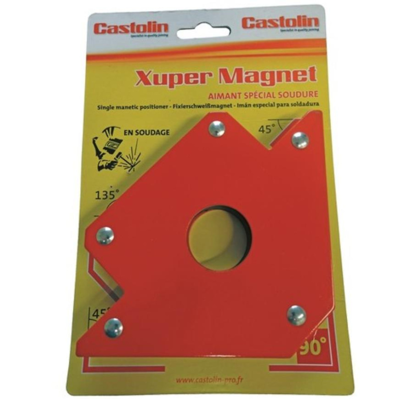 Úhelník magnetický Castolin Xupermagnet