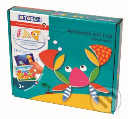 Magnetky iOTOBO POLYNESIA 3+ - hra z kategorie Stavebnice
