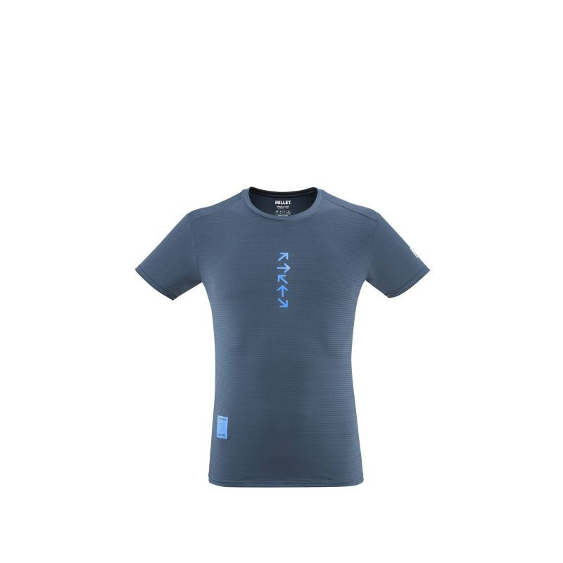 MILLET M Intense Print Ts Ss Tričko námořnická modrá xxl