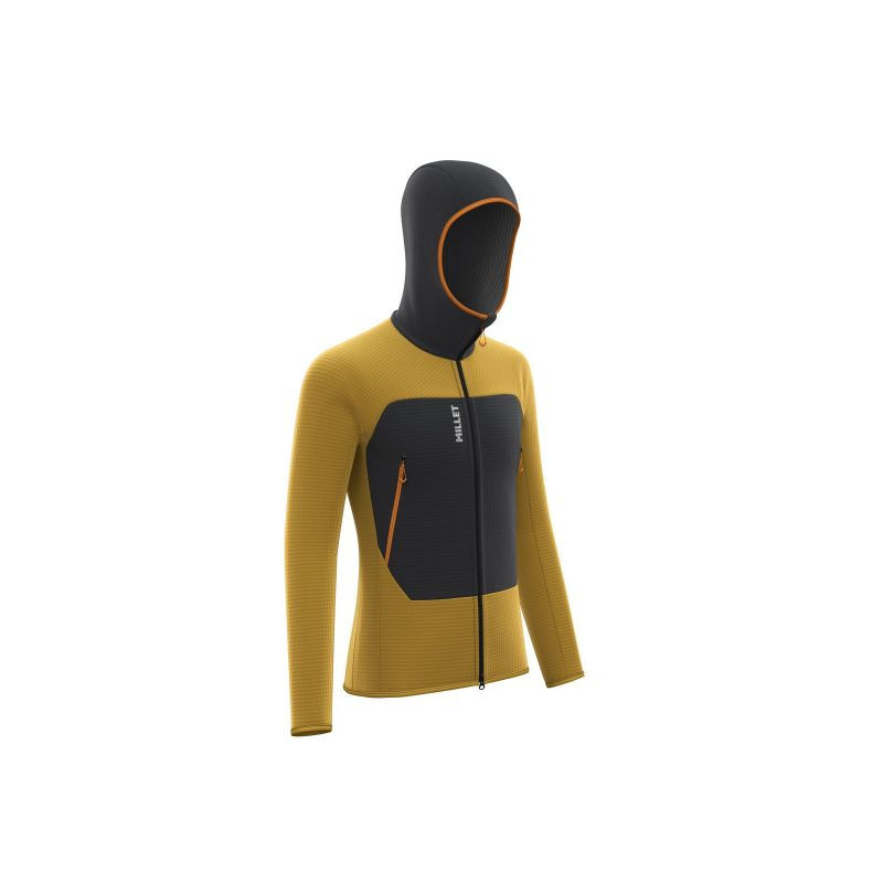 MILLET M Fusion Grid Hoodie Yellow XL