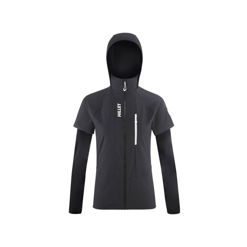 MILLET W Rutor Xcs Air Bunda s kapucí černá m