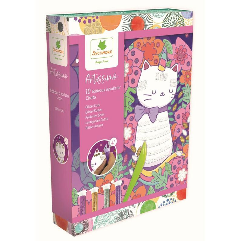 Artissimo - Třpytkové pískování Kočičky