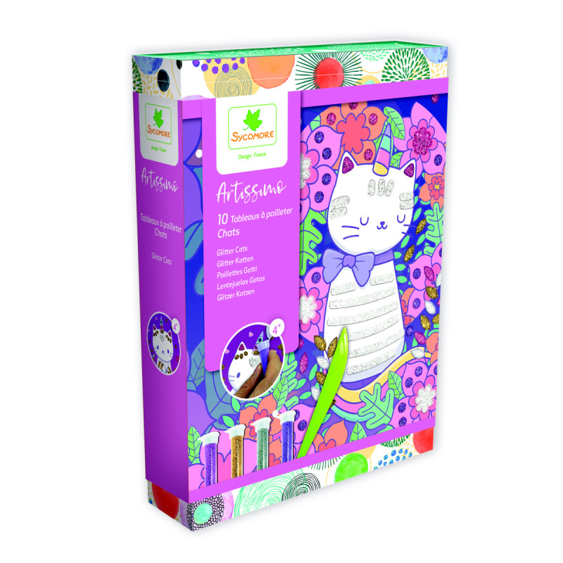 Artissimo - Třpytkové pískování Kočičky