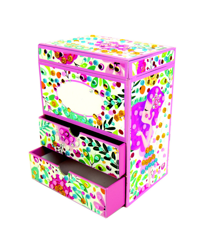 Stick & Fun mozaika 3D šperkovnice