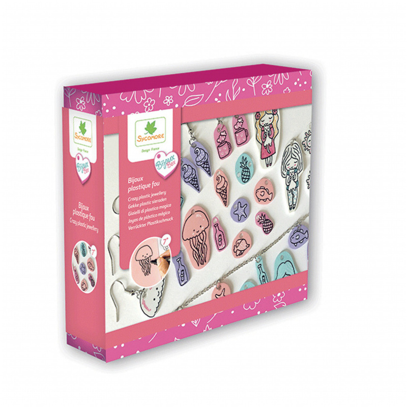 Sada pro výrobu veselých plastových šperků