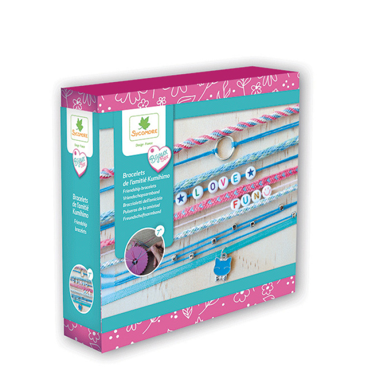 Kreativní sada pro výrobu náramků Kumihimo