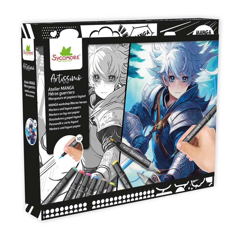 Artissimo manga sada – bojové umění