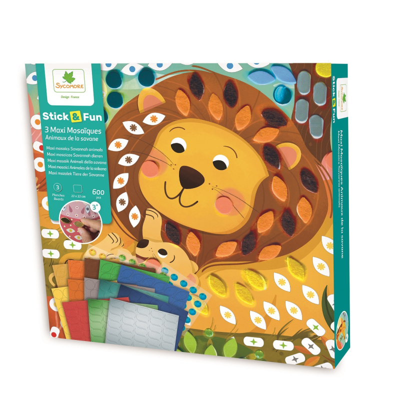 Mozaiková sada Zvířata ze savany