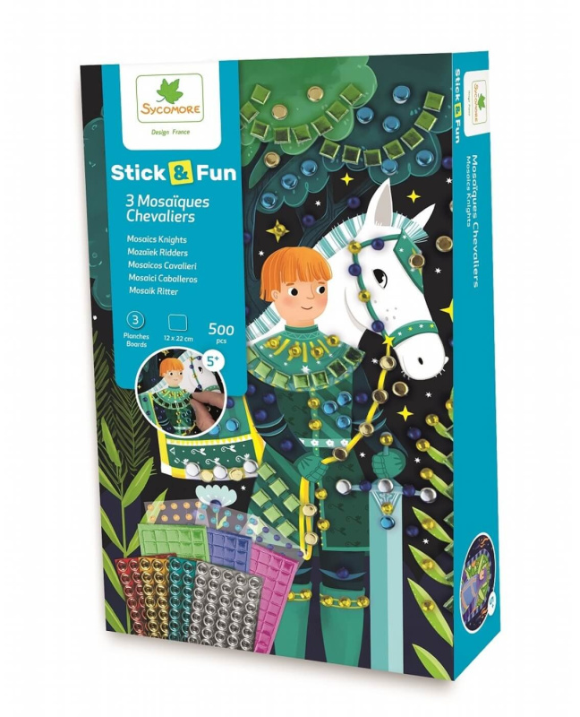 Stick & Fun - malá mozaika - rytíři