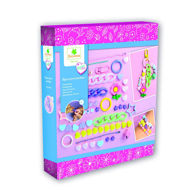 Kreativní sada pro šperky - Veselé barevné náramky a přívěsky