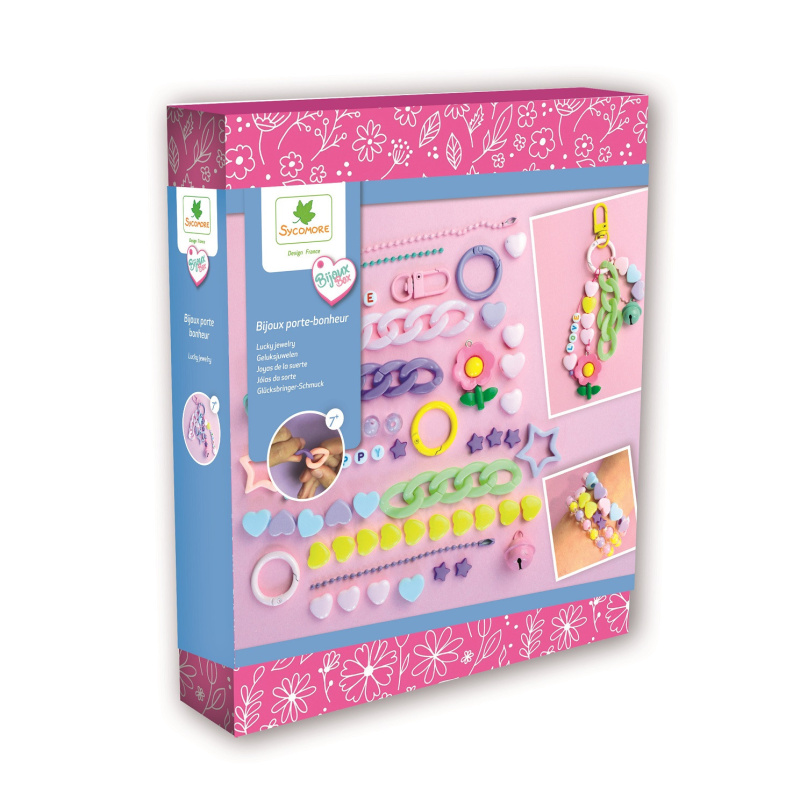 Kreativní sada pro šperky - Veselé barevné náramky a přívěsky