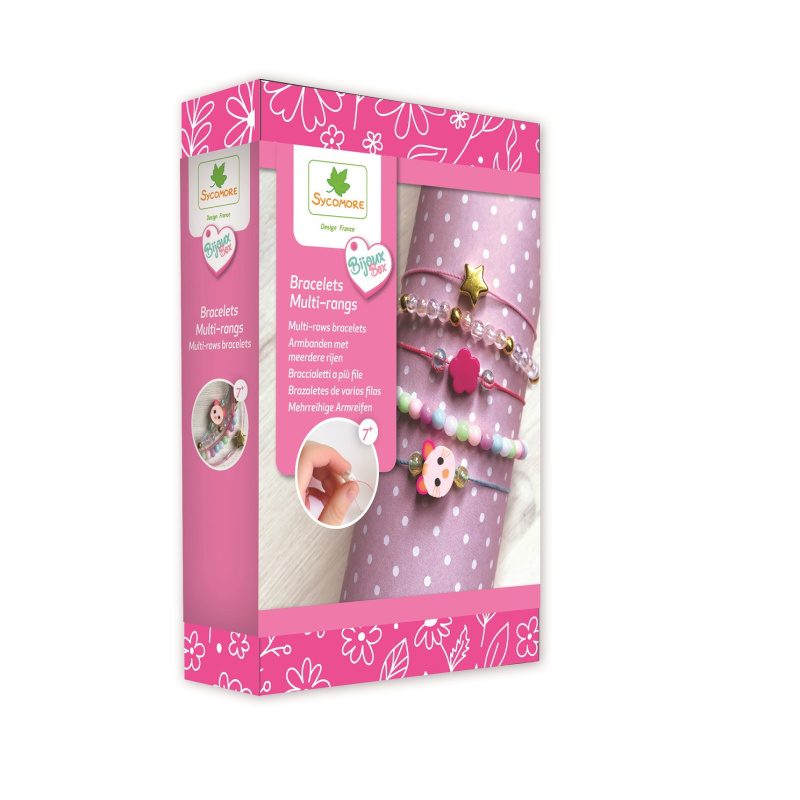 Výroba mini víceřadových náramků pro děti