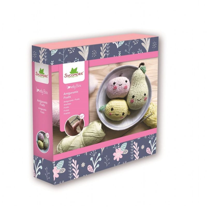 Lovely box háčkované ovoce – amigurumi kreativní sada