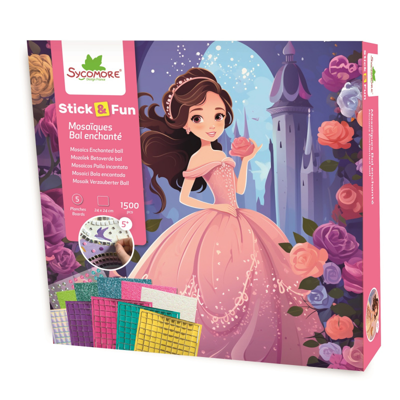 Stick & Fun mozaika – okouzlující ples