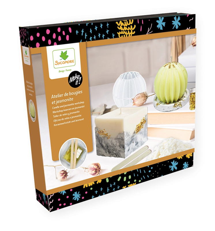 Make it! - výroba svíček a svícnů
