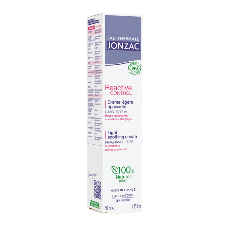 JONZAC Reactive Lehká emulze na intolerantní pleť BIO 40 ml