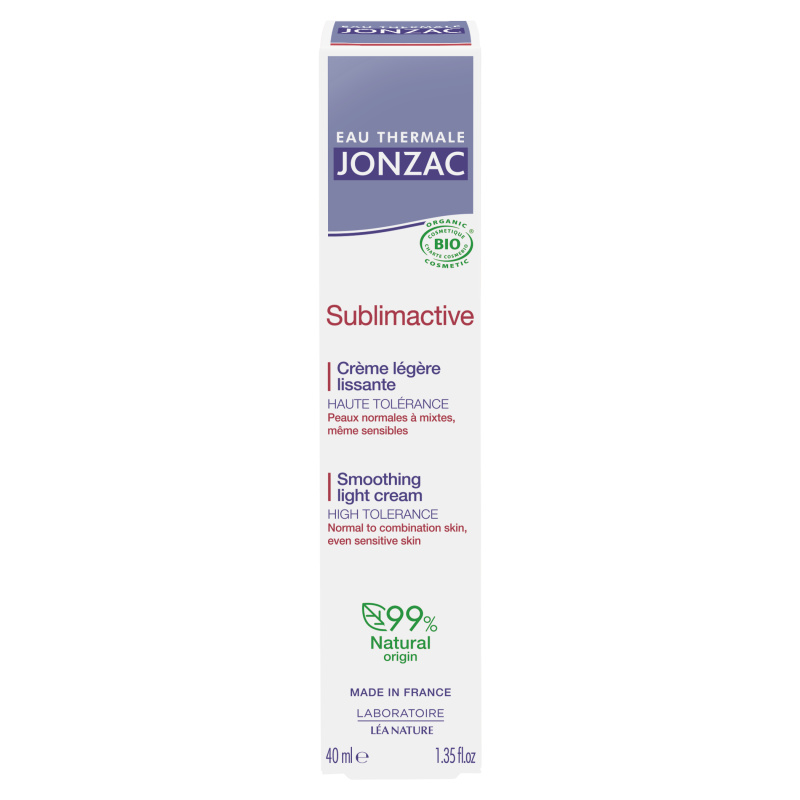 JONZAC SUBLIMACTIVE Lehký krém na vrásky BIO 40ml
