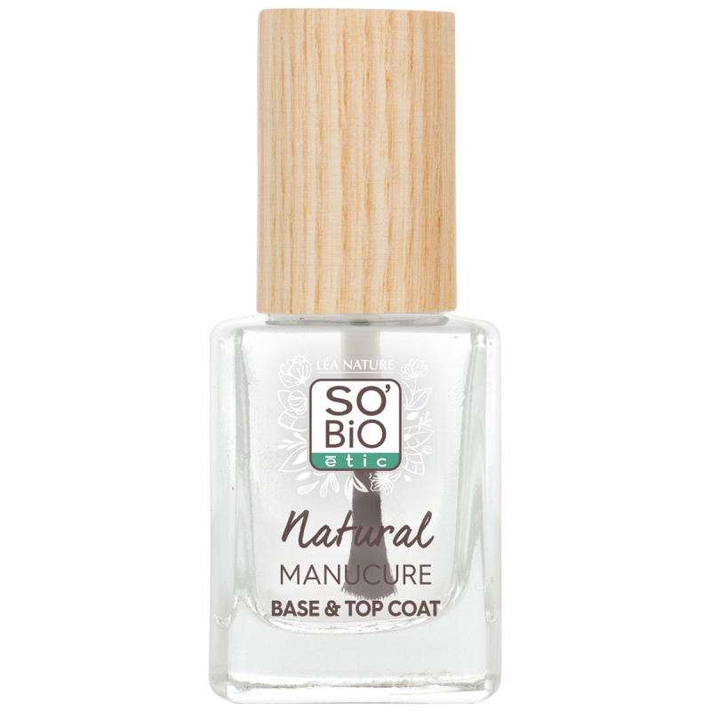 SO’BiO étic Lak na nehty transparentní 11 ml