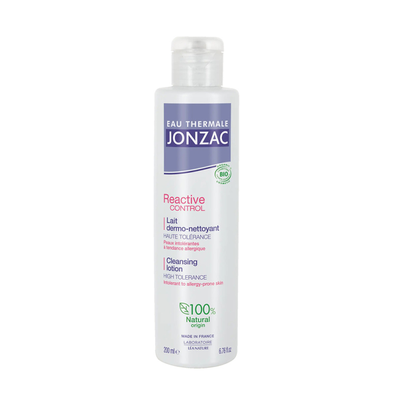 JONZAC Reactive Odličovací mléko na intolerantní pleť a oči BIO 200 ml