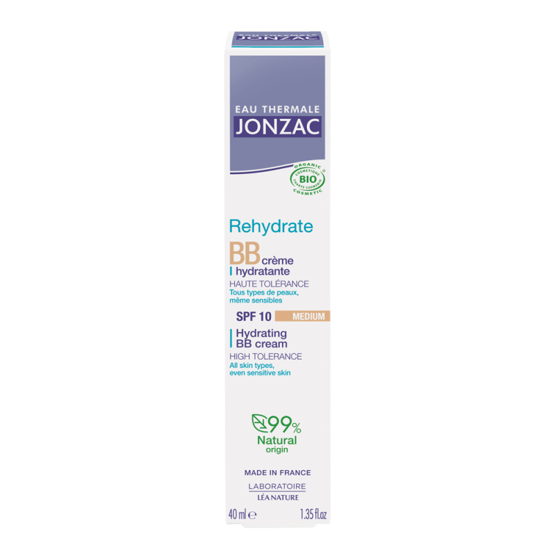 JONZAC Rehydrate BB krém medium SPF10 BIO 40 ml