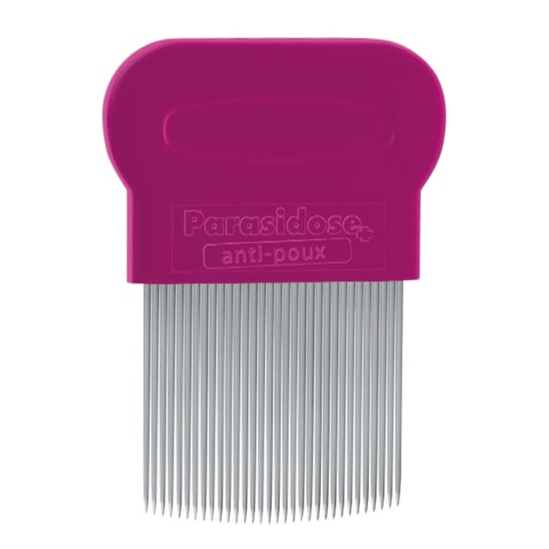 Parasidose kovový hřeben 1ks