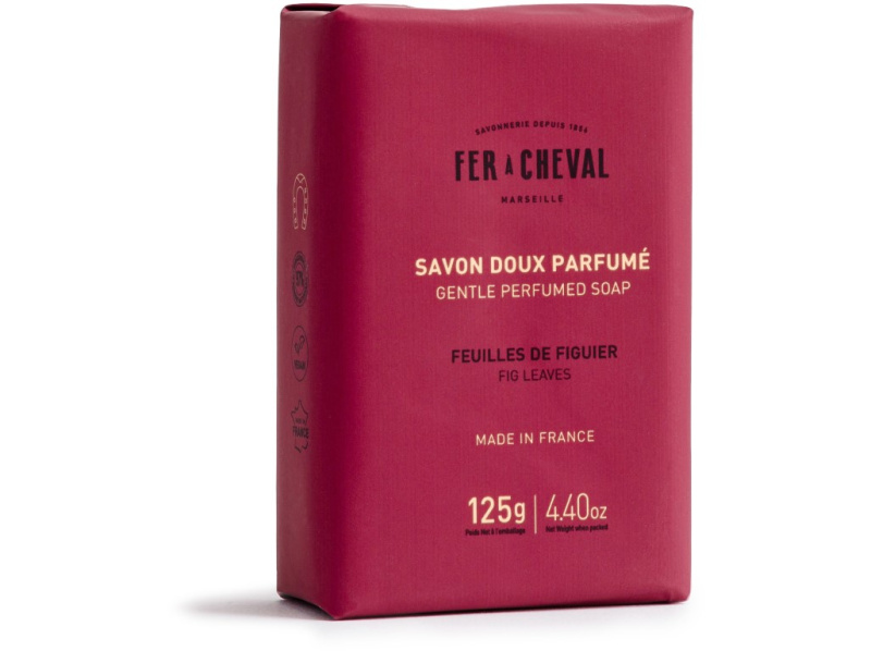 Marseillské jemné mýdlo s vůní Fíkové listy 125 g
