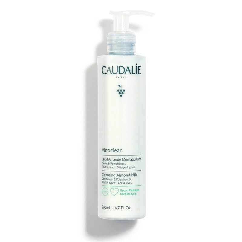 Caudalie Vinoclean odličovací mléko na obličej a oči 200 ml