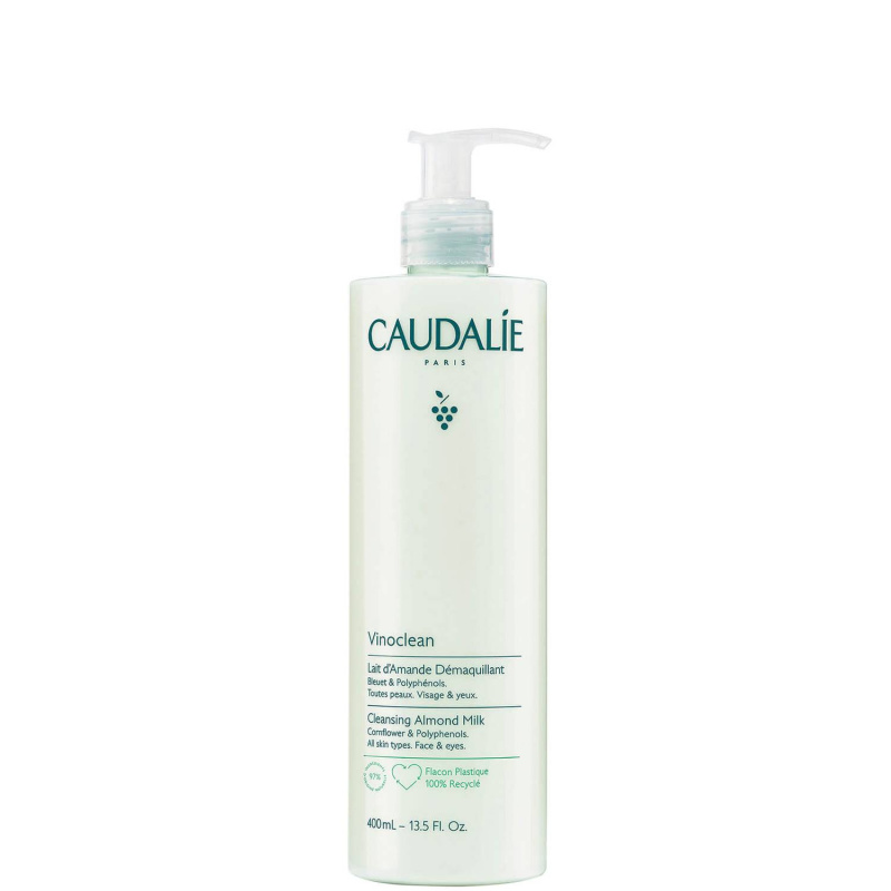 Caudalie Vinoclean odličovací mléko na obličej a oči 400 ml