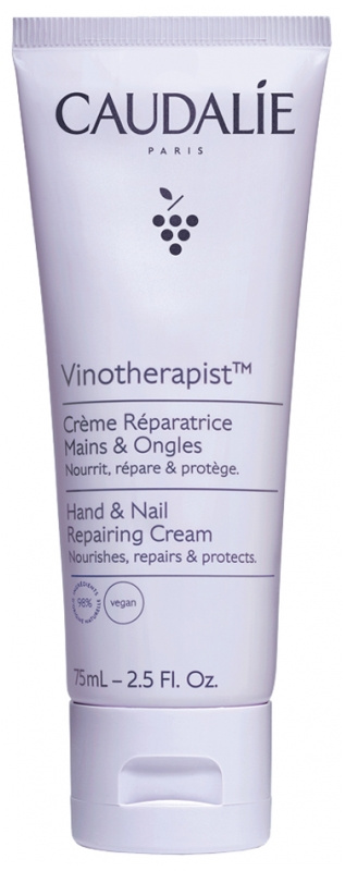 Caudalie Vinotherapist Hand & Nail Cream hydratační krém na ruce a nehty 75 ml