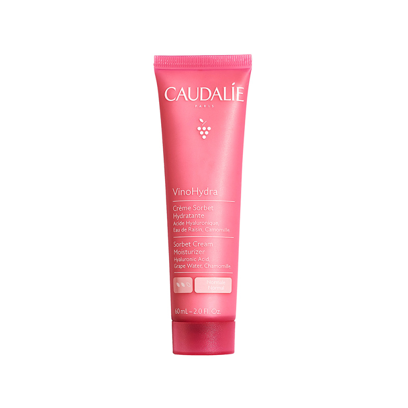 Caudalie VinoHydra Sorbet Cream Moisturizer hydratační gel krém pro citlivou pleť 60 ml