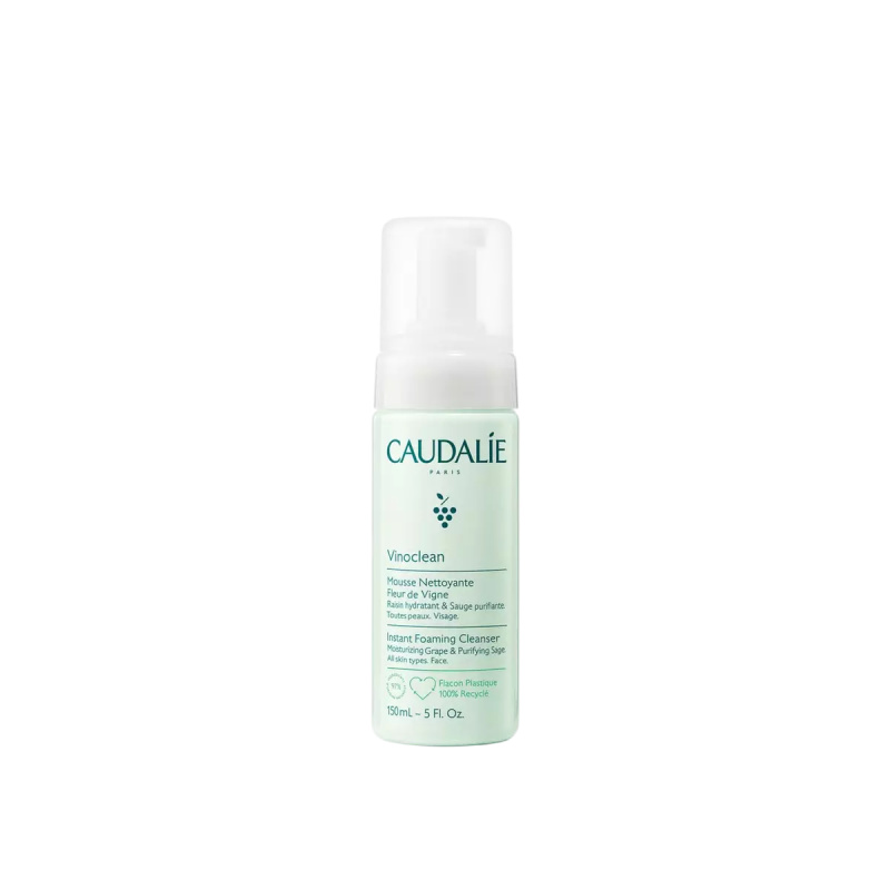 Caudalie Vinoclean čisticí pěna pro všechny typy pleti 150 ml