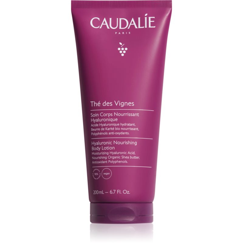 Caudalie Thé Des Vignes Hyaluronic Nourishing Body Lotion vyživující tělové mléko s kyselinou hyaluronovou 200 ml