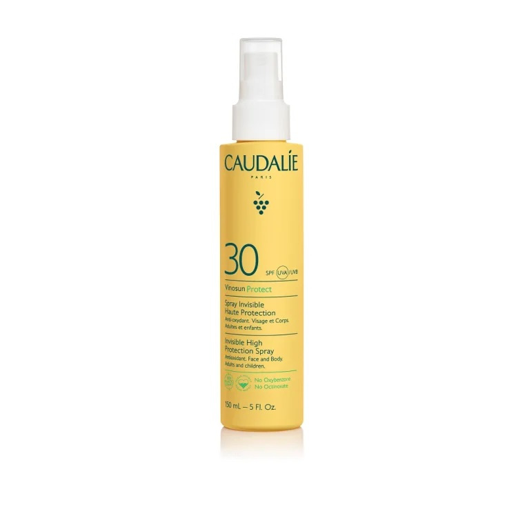 Caudalie Vinosun neviditelný sprej na opalování SPF 30 150 ml