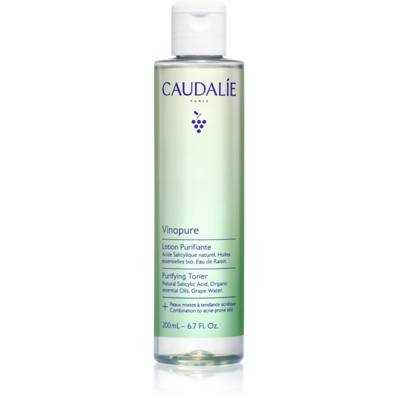 Caudalie Vinopure Purifying Toner čisticí tonikum pro smíšenou pleť 200 ml