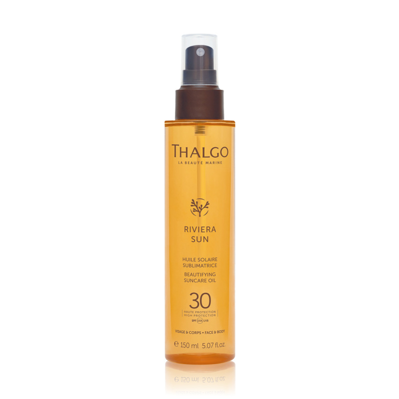 Thalgo Riviera Sun Beautyfying Suncare Oil SPF30 vyživujíci suchý olej pro podporu opálení SPF 30 150 ml