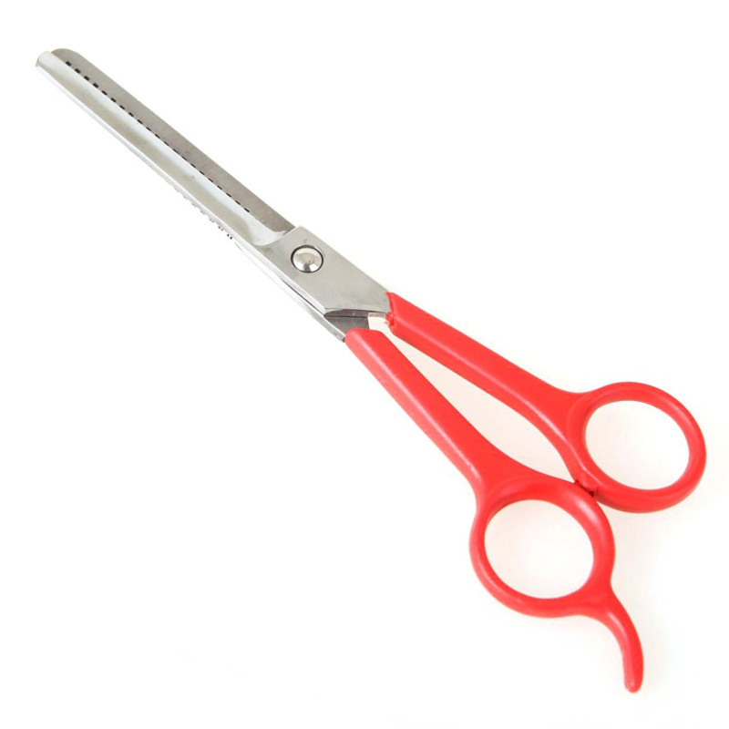 Love Story Nůžky pro psy, nerezová ocel, 15 cm, oranžové červená