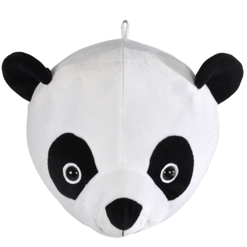 Douceur d'intérieur Dětský pokoj Dekorace visící panda, WILD DĚTI, 20 x 20 cm bílá