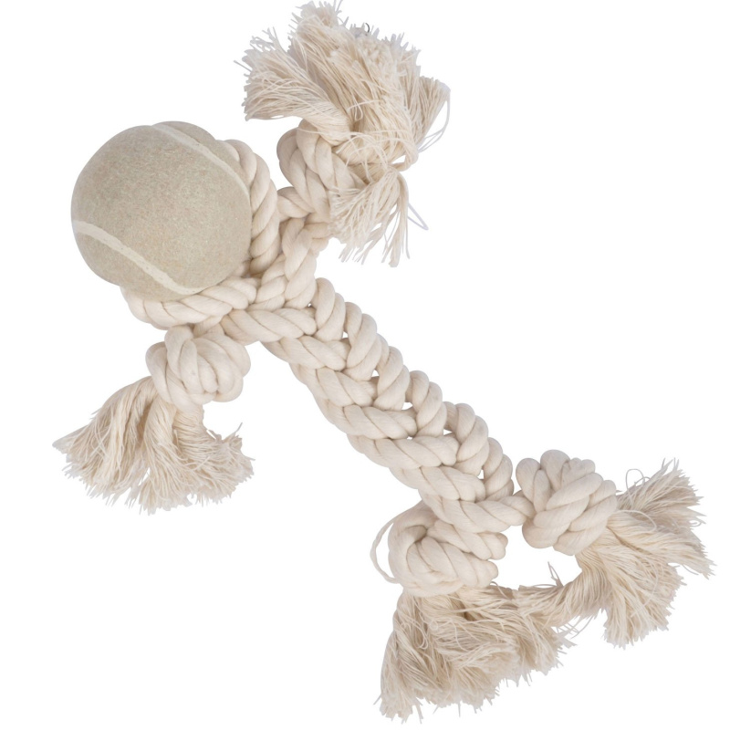 Love Story Hračka pro psa, 25 cm, naturální barva béžová