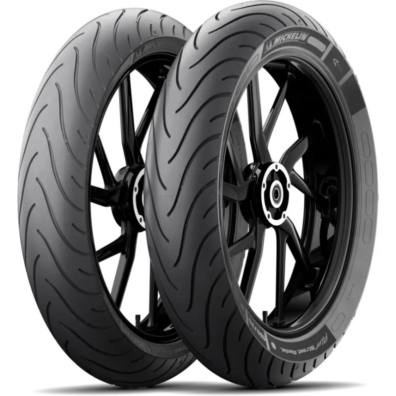 MICHELIN 100/80-17*S TL/TT M/C PIL STREET FR 52S