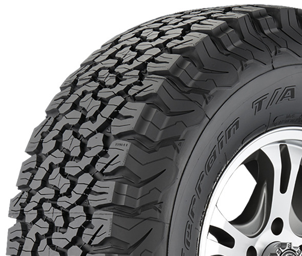 12.5/0R15 113Q, BFGoodrich, ALL-TERRAIN T/A KO2 M+S 3PMSF