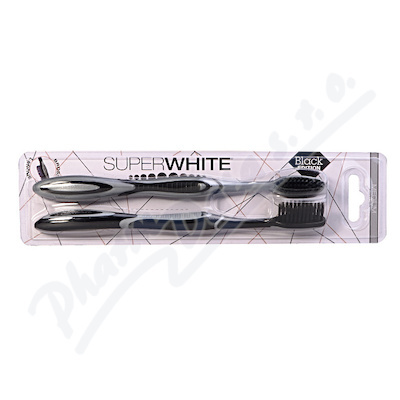 Superwhite Black Edition Zubní kartáček MEDIUM 2 ks