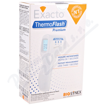 EXACTO ThermoFlash Premium lékařský bezkontaktní teploměr