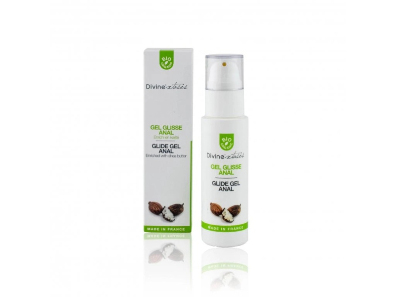 Divinextases Bio anální lubrikační gel s bambuckým máslem, 100ml