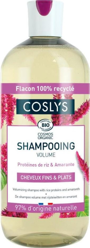 Coslys Šampon na objem, rýžový protein a amarant 500 ml