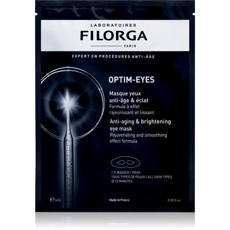 FILORGA OPTIM-EYES maska na oční okolí proti vráskám, otokům a tmavým kruhům 1 ks