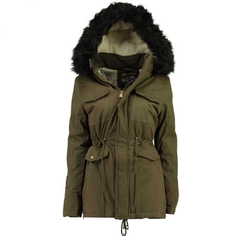 Geographical Norway Zimní bunda Celeste Db Lady 056 W WW5310F/GN-KAKI s